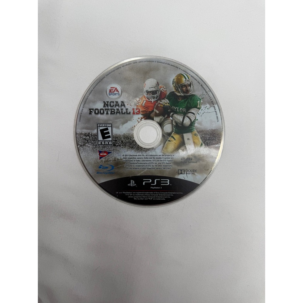 EA Sports NCAA Football 13 Sony PlayStation 3 PS3 Game Disc Only